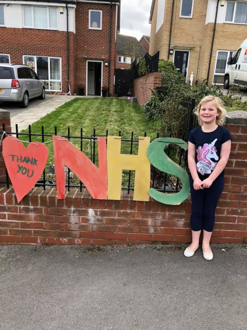 Other image for NHS thanked by town’s well-wishers